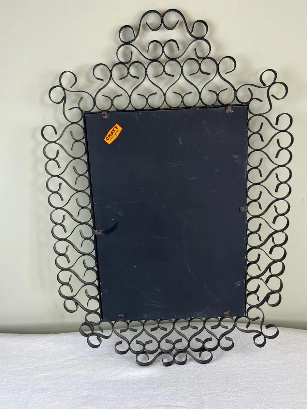 Miroir en fer forgé Chaty Vallauris