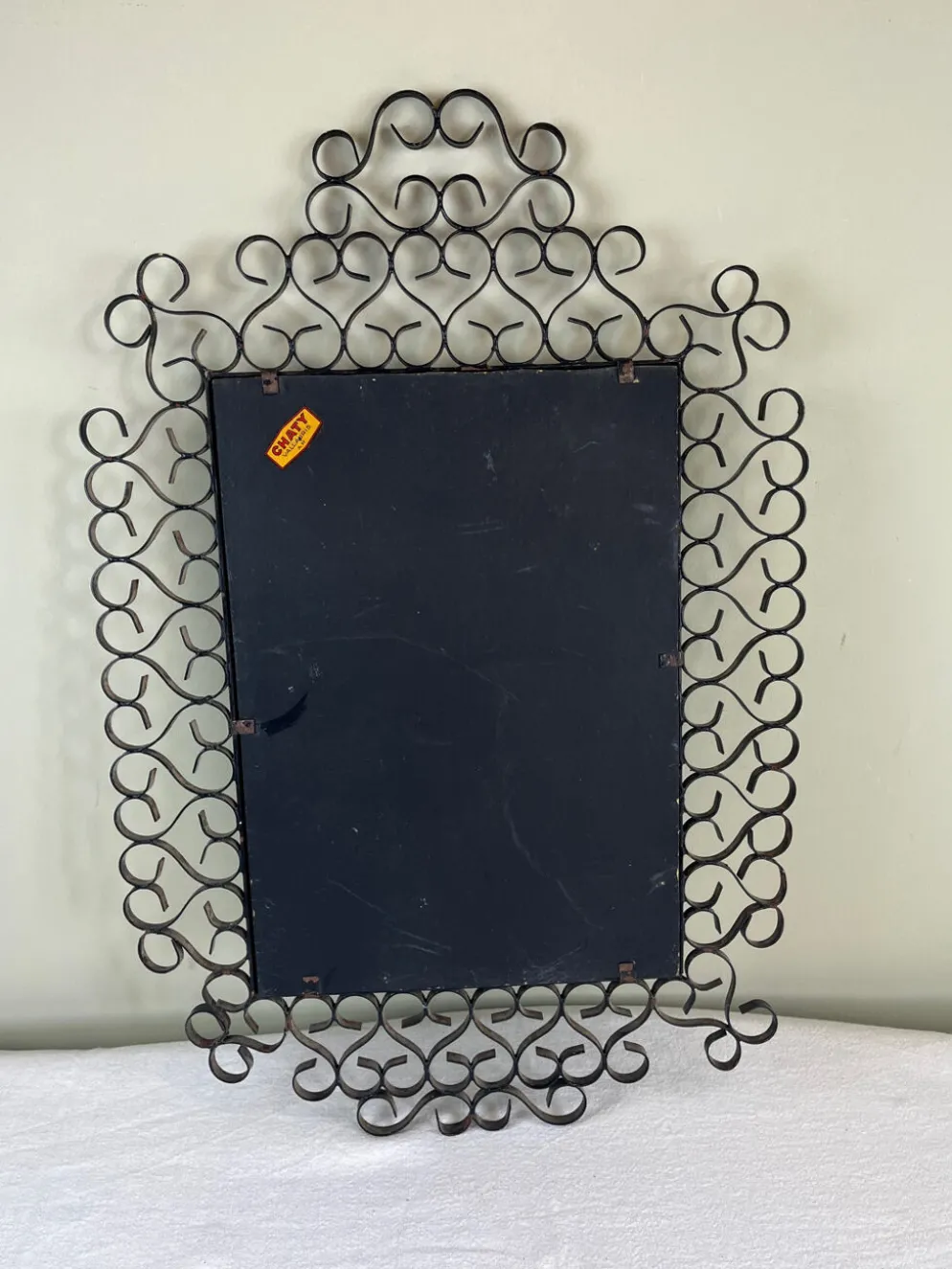 Miroir en fer forgé Chaty Vallauris