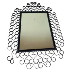 Miroir en fer forgé Chaty Vallauris