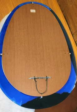 Miroir en forme de goutte Sena Cristal, Italie 1975