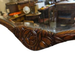 Miroir en forme d'éventail Art Déco français, années 1920