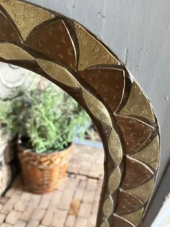 Miroir en laiton