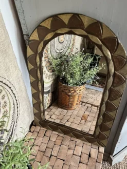 Miroir en laiton