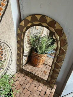 Miroir en laiton