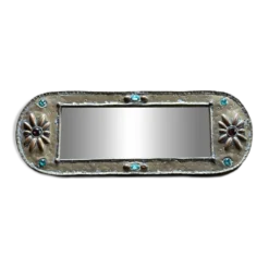 Miroir en laiton année 50