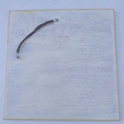 Miroir en marquèterie carrelage - 32x33cm