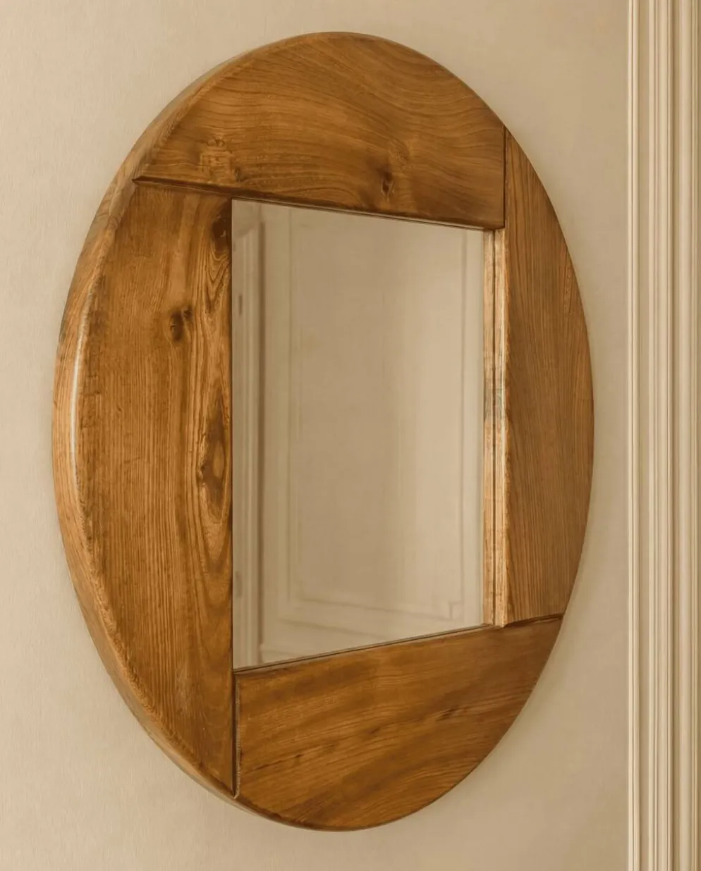 Miroir en orme Maison Regain