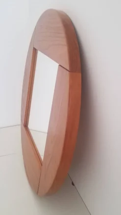 Miroir en orme massif