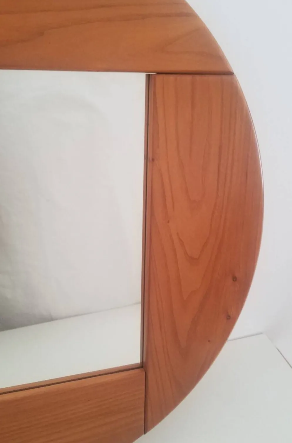 Miroir en orme massif