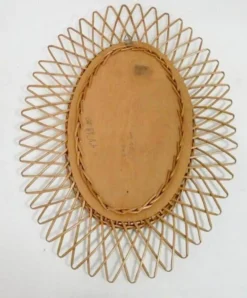 Miroir en osier