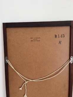 Miroir en palissandre de Kai Kristiansen pour Aksel Kjersgaard