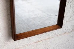 Miroir en palissandre, design danois
