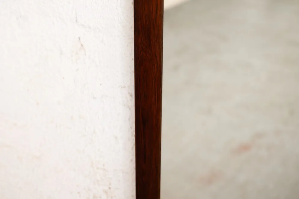 Miroir en palissandre, design danois