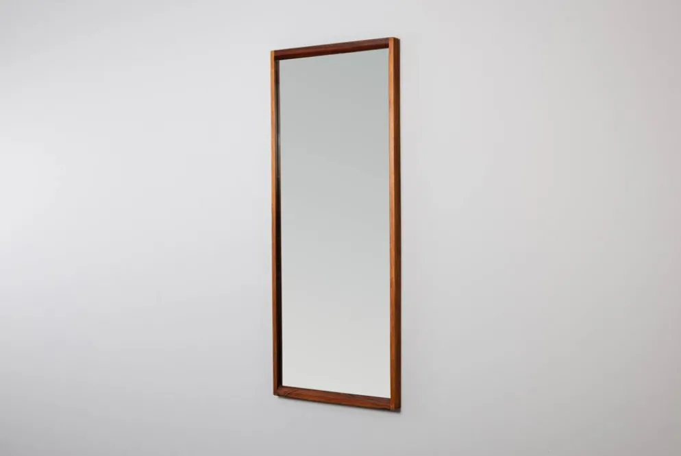 Miroir en palissandre n° 145 par Kai Kristiansen pour Aksel Kjersgaard
