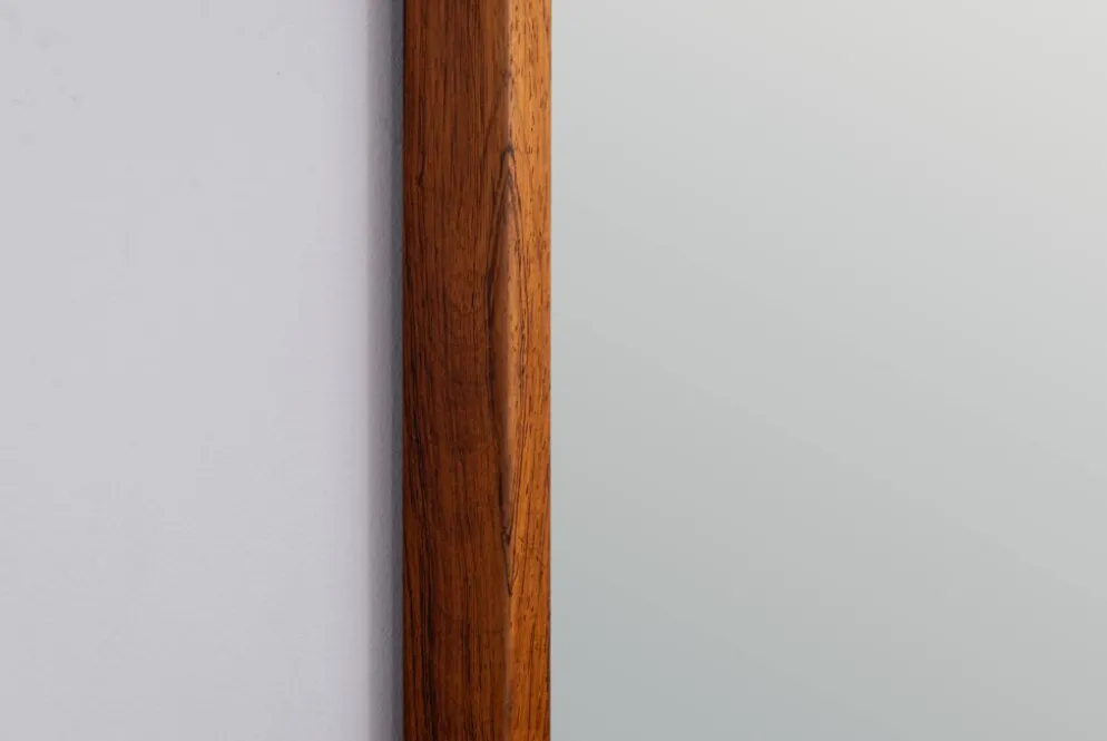 Miroir en palissandre n° 145 par Kai Kristiansen pour Aksel Kjersgaard