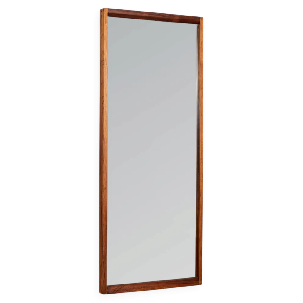 Miroir en palissandre n° 145 par Kai Kristiansen pour Aksel Kjersgaard