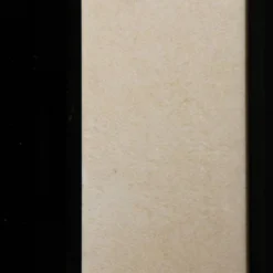 Miroir en parchemin de chèvre laqué par Aldo Tura, Italie années 1970
