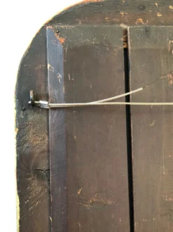 Miroir en pied antique français Louis Philippe – doré, fin du 19e siècle