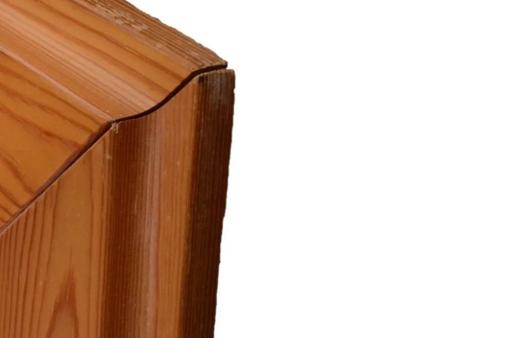 Miroir en pin 118 x 75 cm de style scandinave