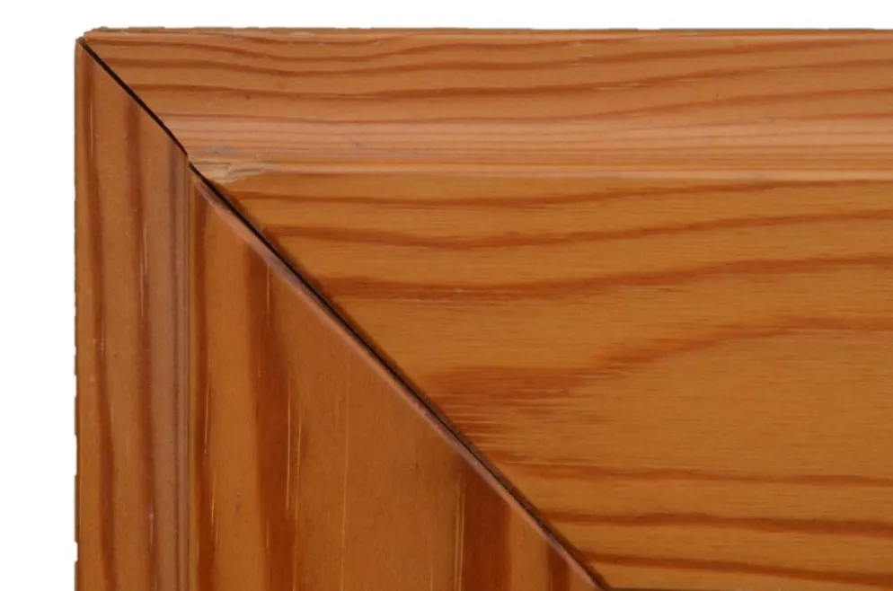 Miroir en pin 118 x 75 cm de style scandinave