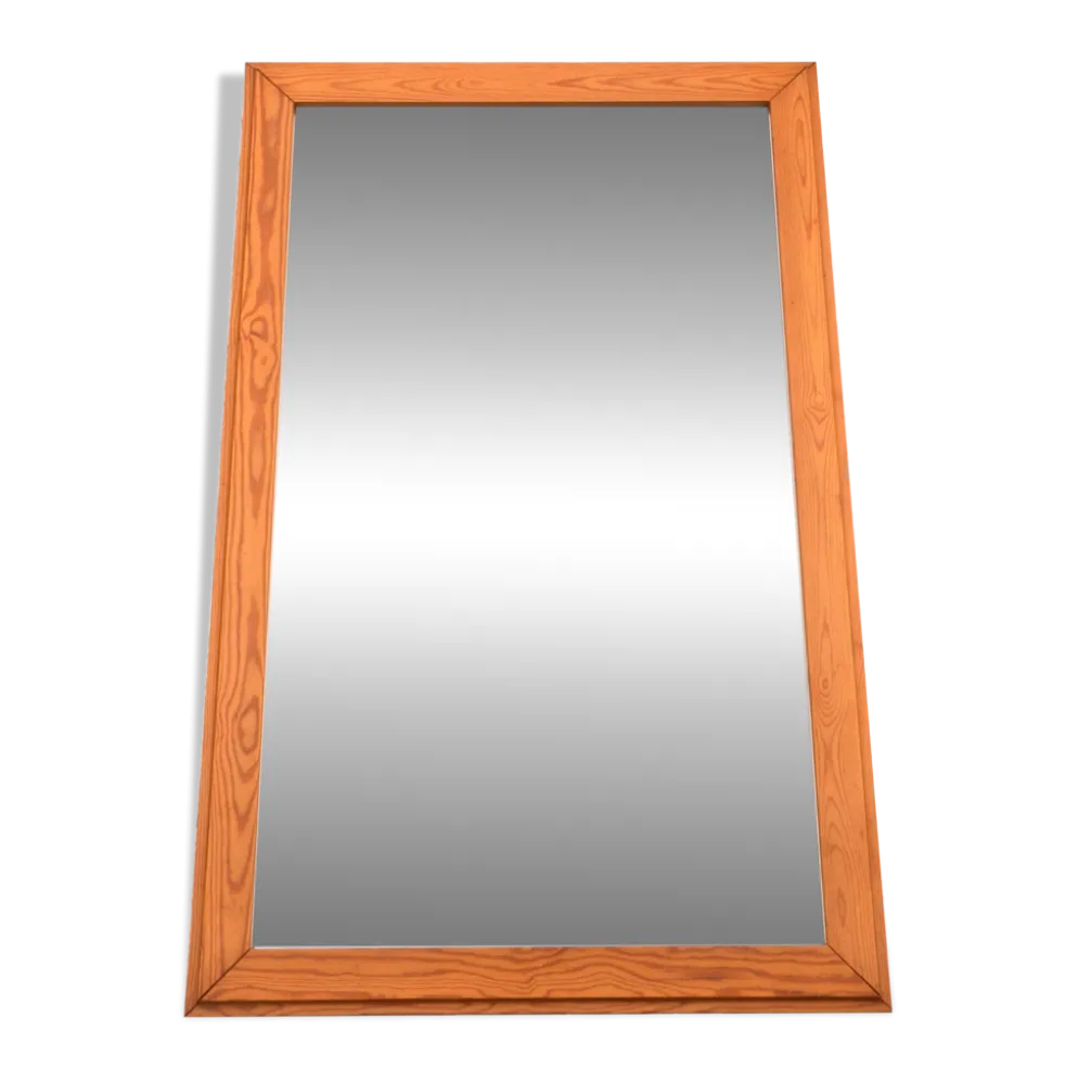 Miroir en pin 118 x 75 cm de style scandinave