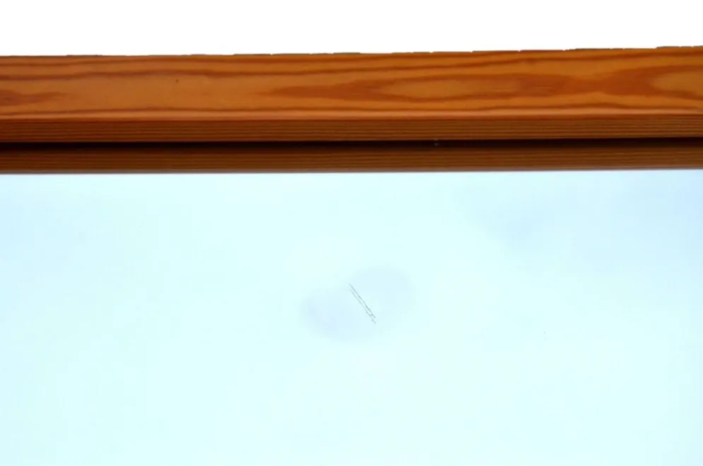 Miroir en pin 118 x 75 cm de style scandinave