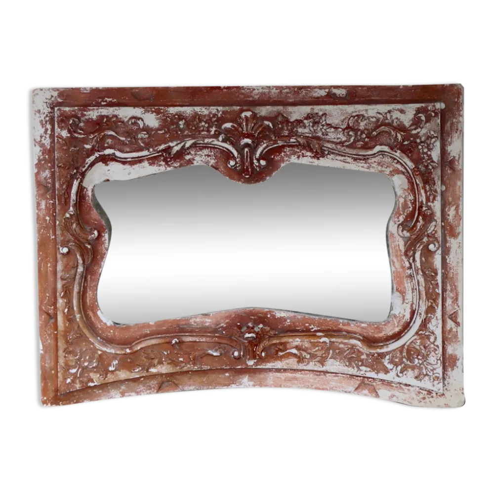 Miroir en plâtre style Régence 141x105cm