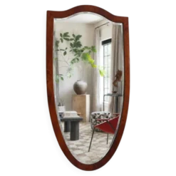 Miroir en poirier de style Biedermeier, Vienne, années 1820