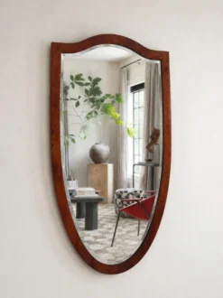 Miroir en poirier de style Biedermeier, Vienne, années 1820