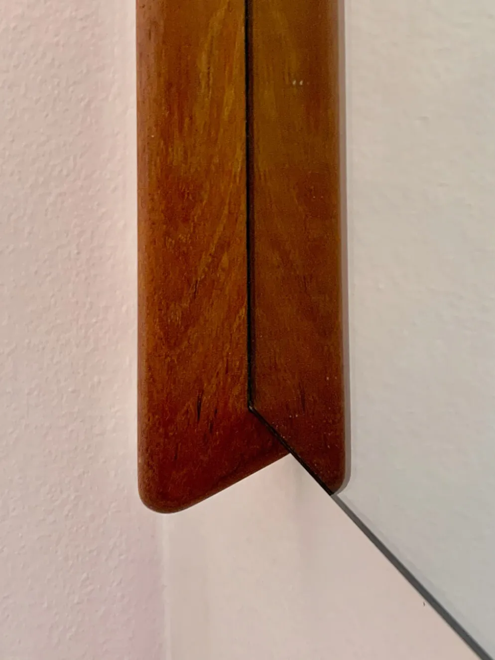 Miroir en teck danois par Kai Kristiansen pour Kjersgaard années 1960