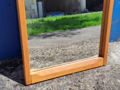 Miroir en teck par Aksel Kjersgaard, Vintage Scandinave 1960s
