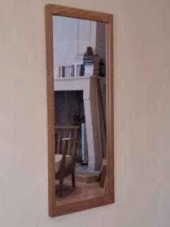 Miroir en teck par Aksel Kjersgaard, Vintage Scandinave 1960s