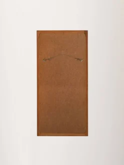 Miroir en teck scandinave des années 1960
