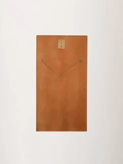 Miroir en teck suédois des années 1950-60