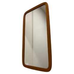 miroir en teck, 76x39 cm