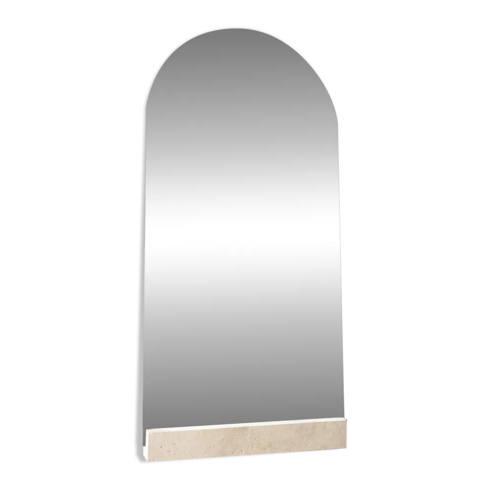 Miroir en travertin Stand
