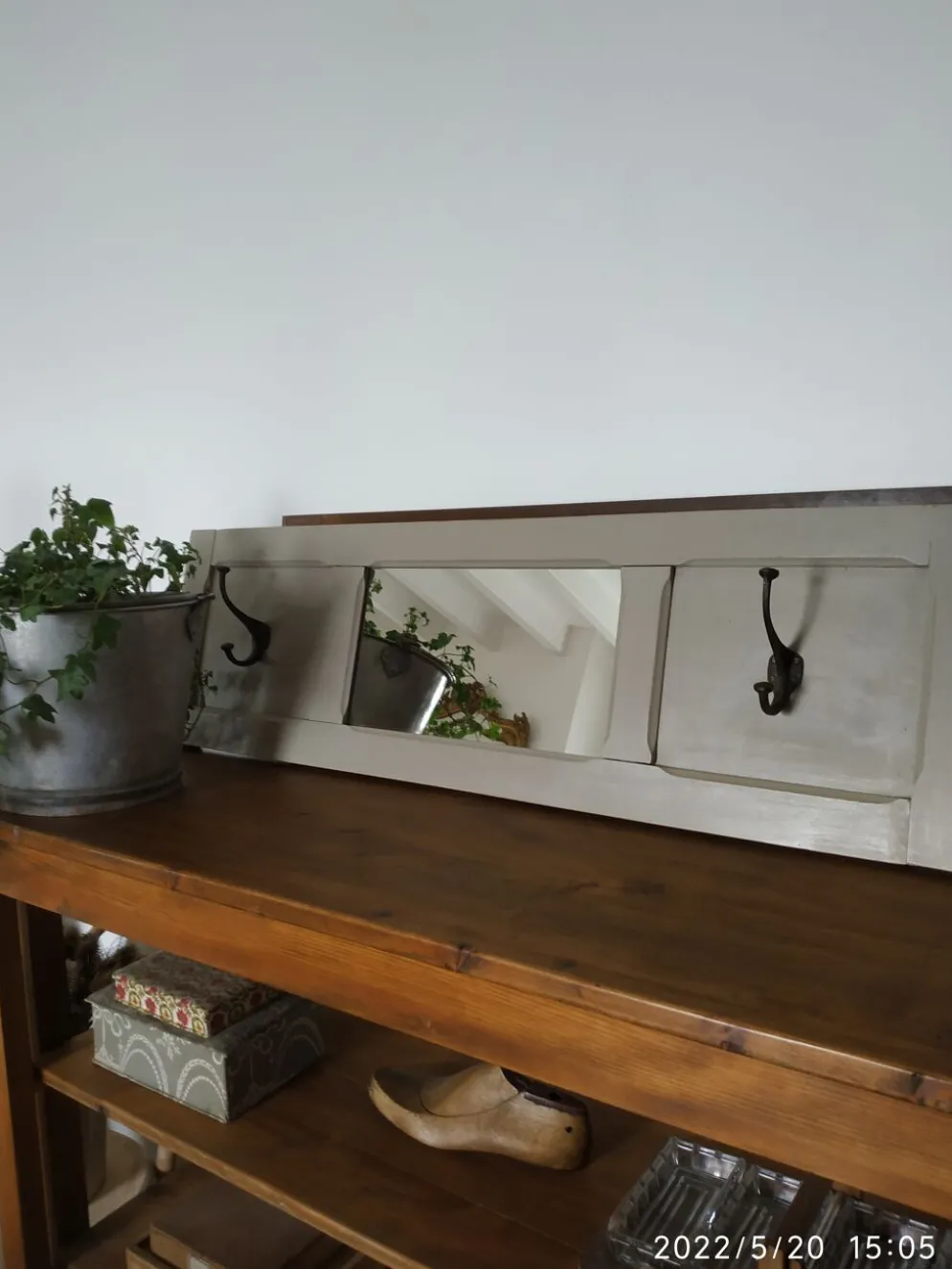 Miroir et patères
