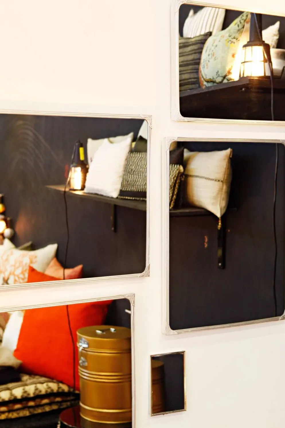 Miroir fabriqués à base de matériaux recyclés