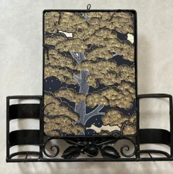 Miroir fer forgé Art Déco
