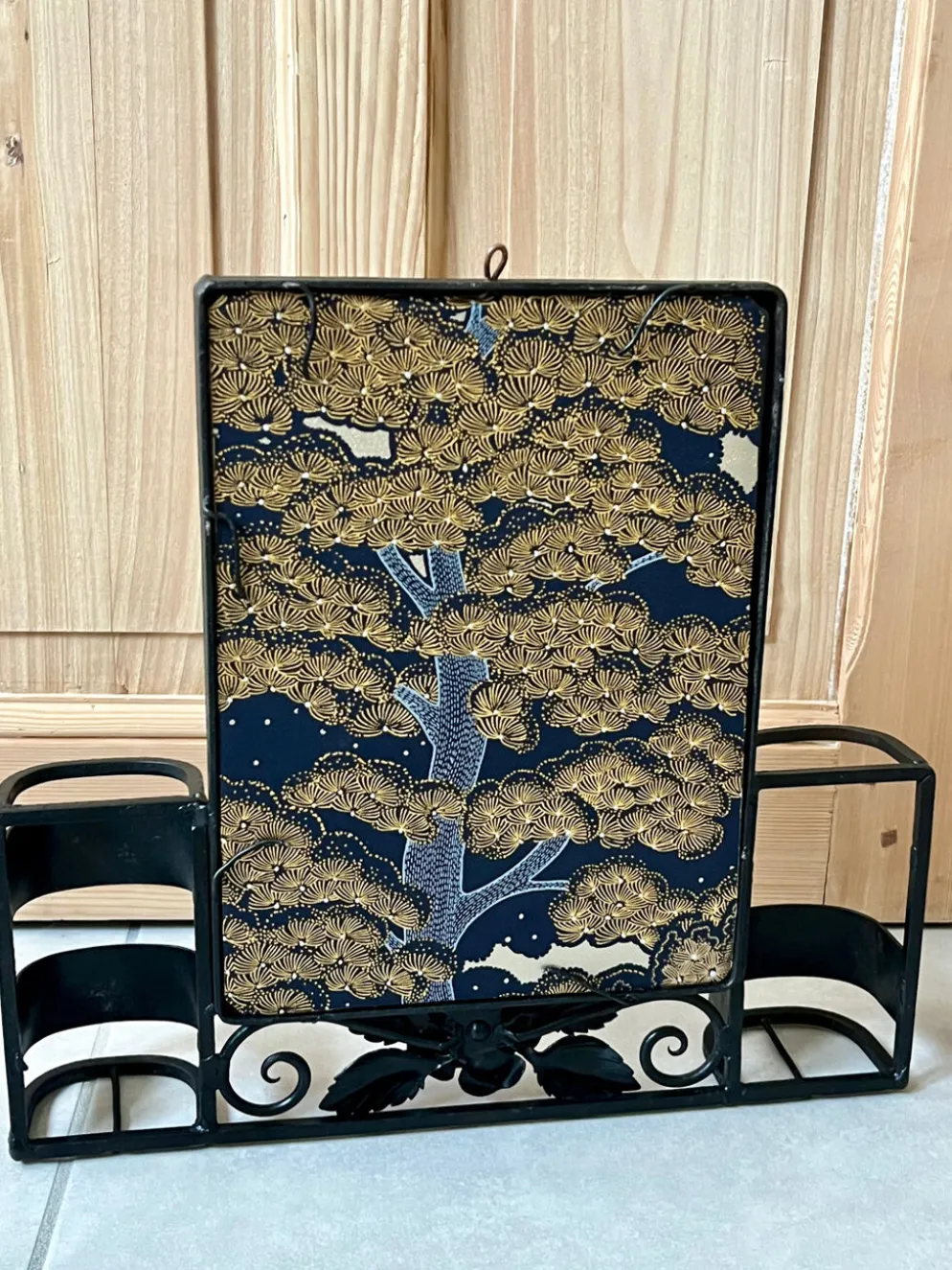 Miroir fer forgé Art Déco