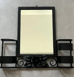 Miroir fer forgé Art Déco