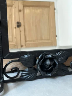 Miroir fer forgé Art Déco