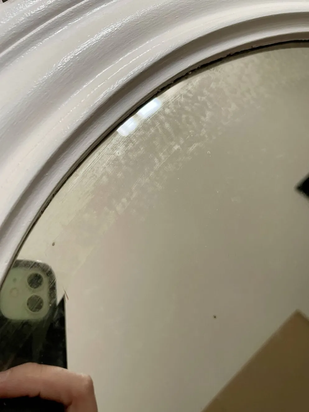 Miroir fin XIXème Portugais en bois style Bilros - Rare