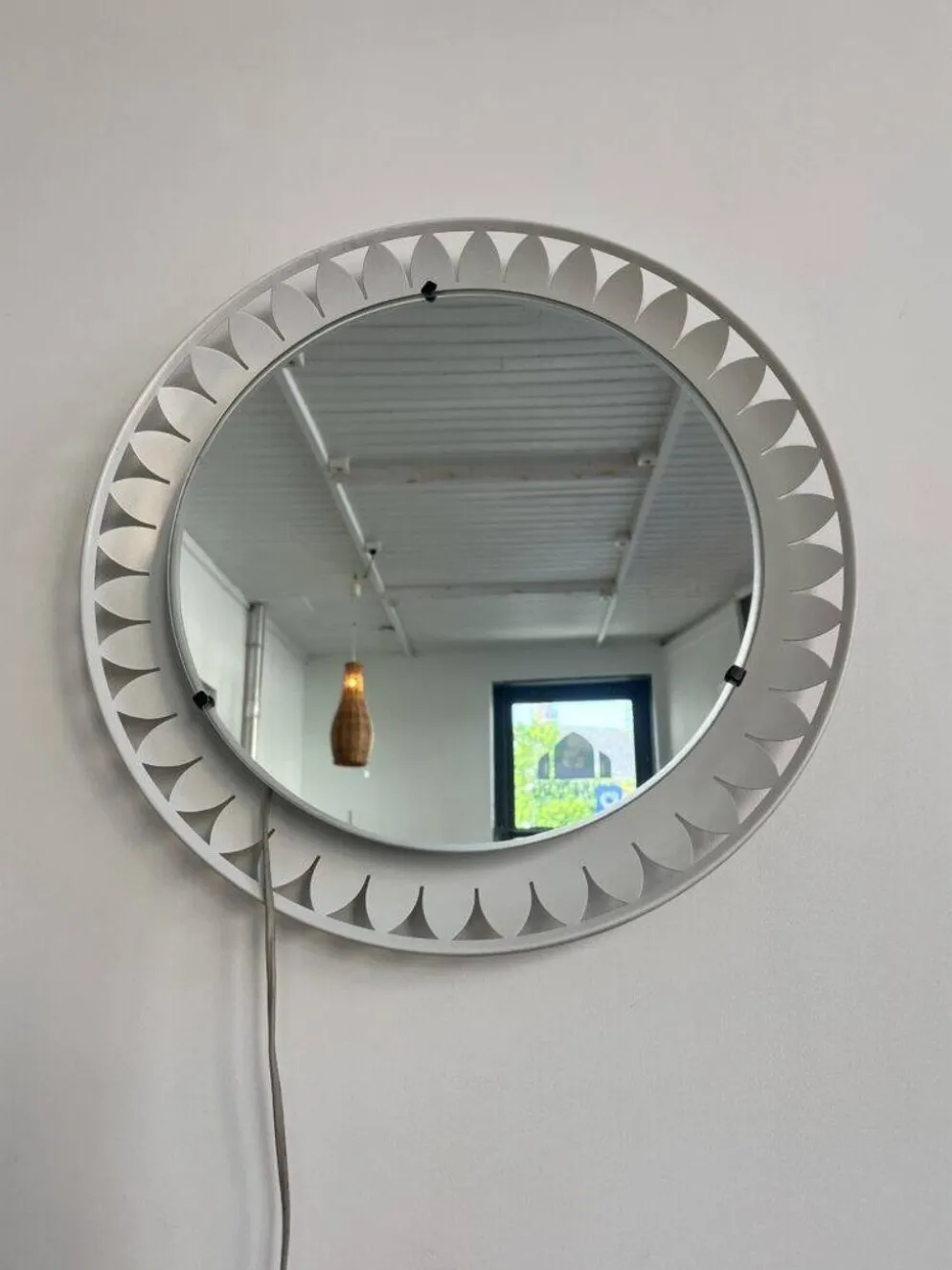 Miroir fleuri illuminé – Hillebrand, Ernst Igl