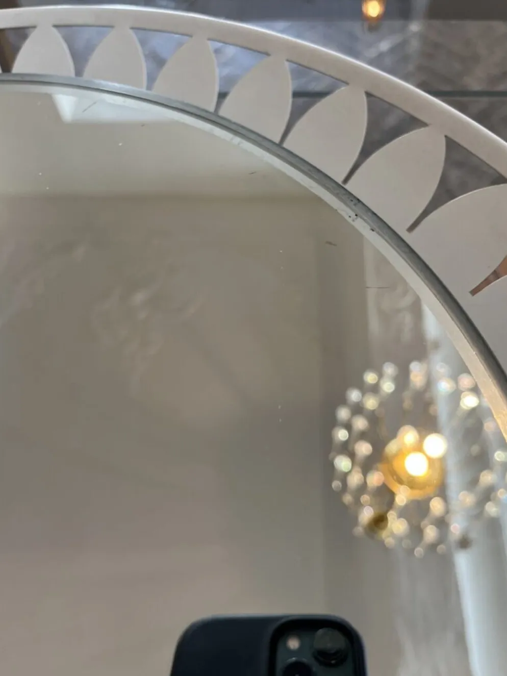 Miroir fleuri illuminé – Hillebrand, Ernst Igl