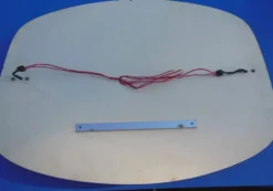 Miroir Fontana Arte avec appliques