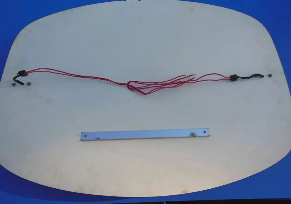 Miroir Fontana Arte avec appliques