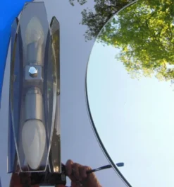 Miroir Fontana Arte avec appliques