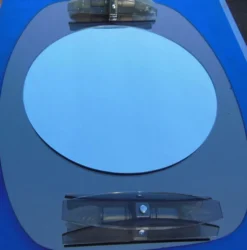 Miroir Fontana Arte avec appliques