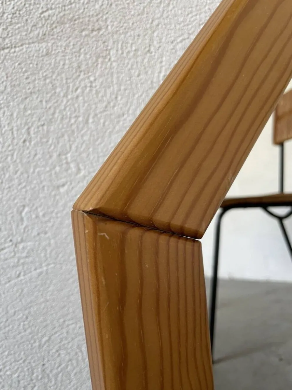 Miroir hexagonal pin années 80